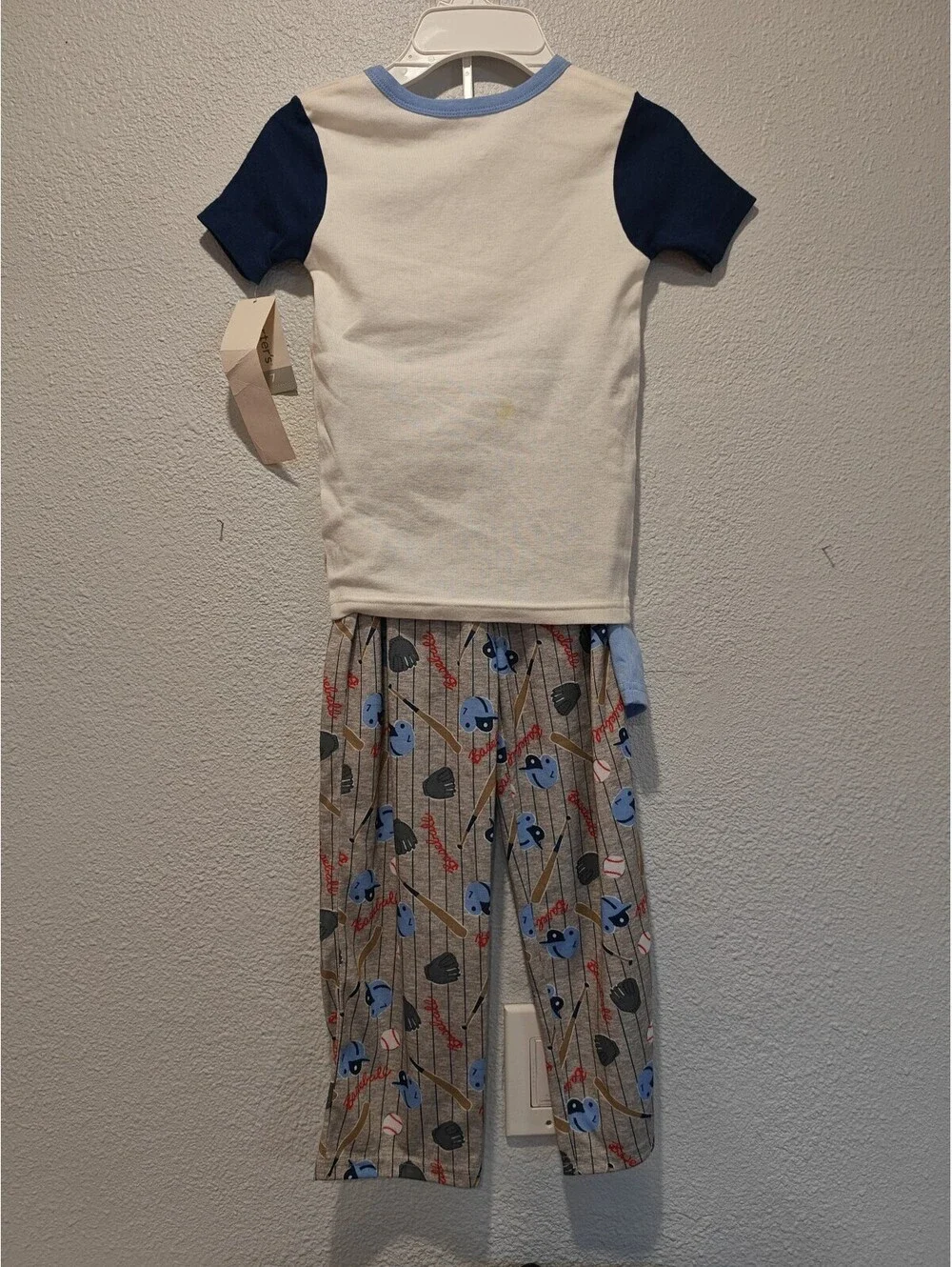 Carter's Boys' 3-Piece Pajama Set Size 3T - Home Run Champ